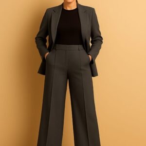 Conjunto alfaiataria, blazer e calça